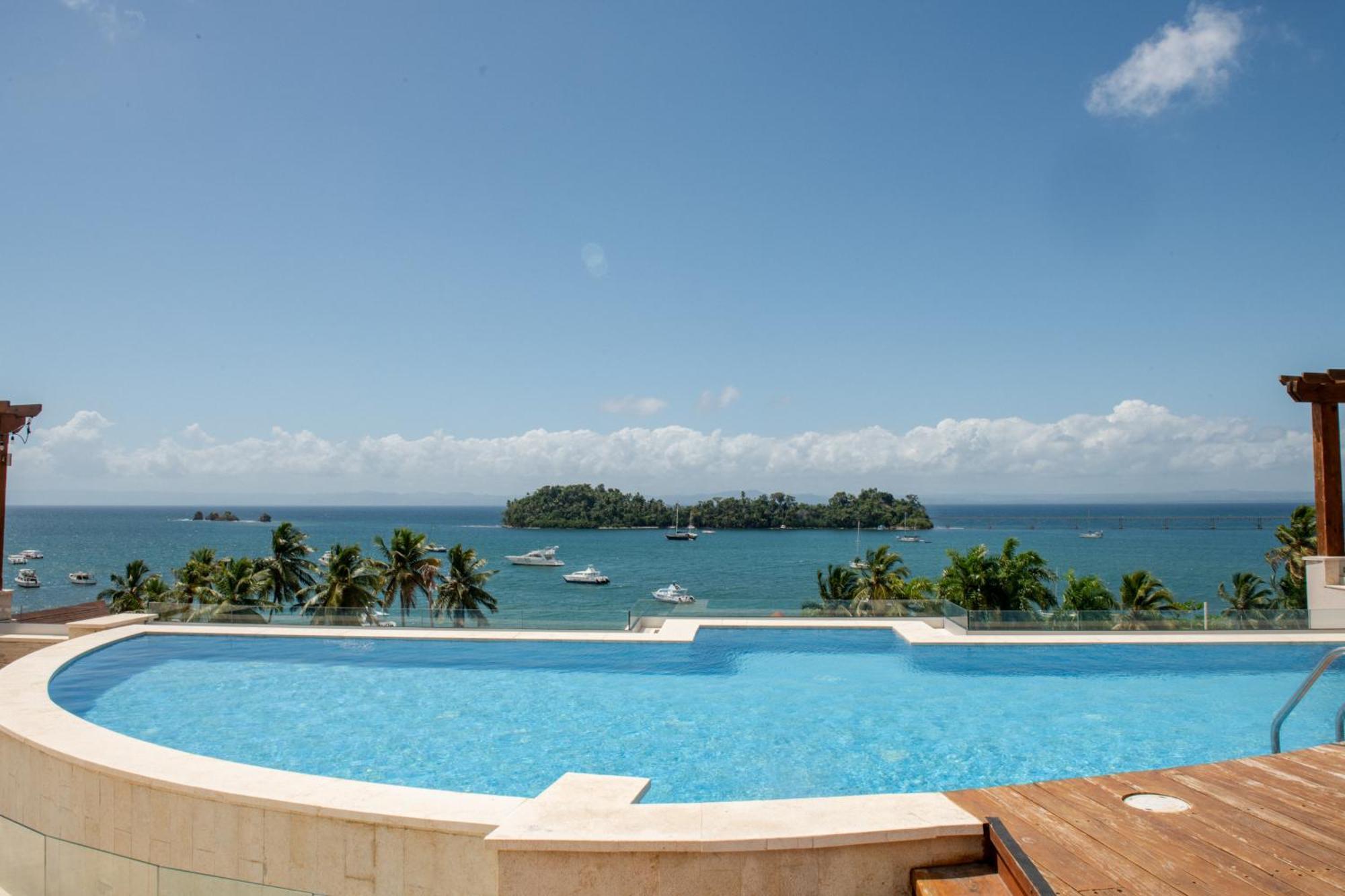 Hacienda Samana Bay Hotel Exterior photo View of the islands from the hotel