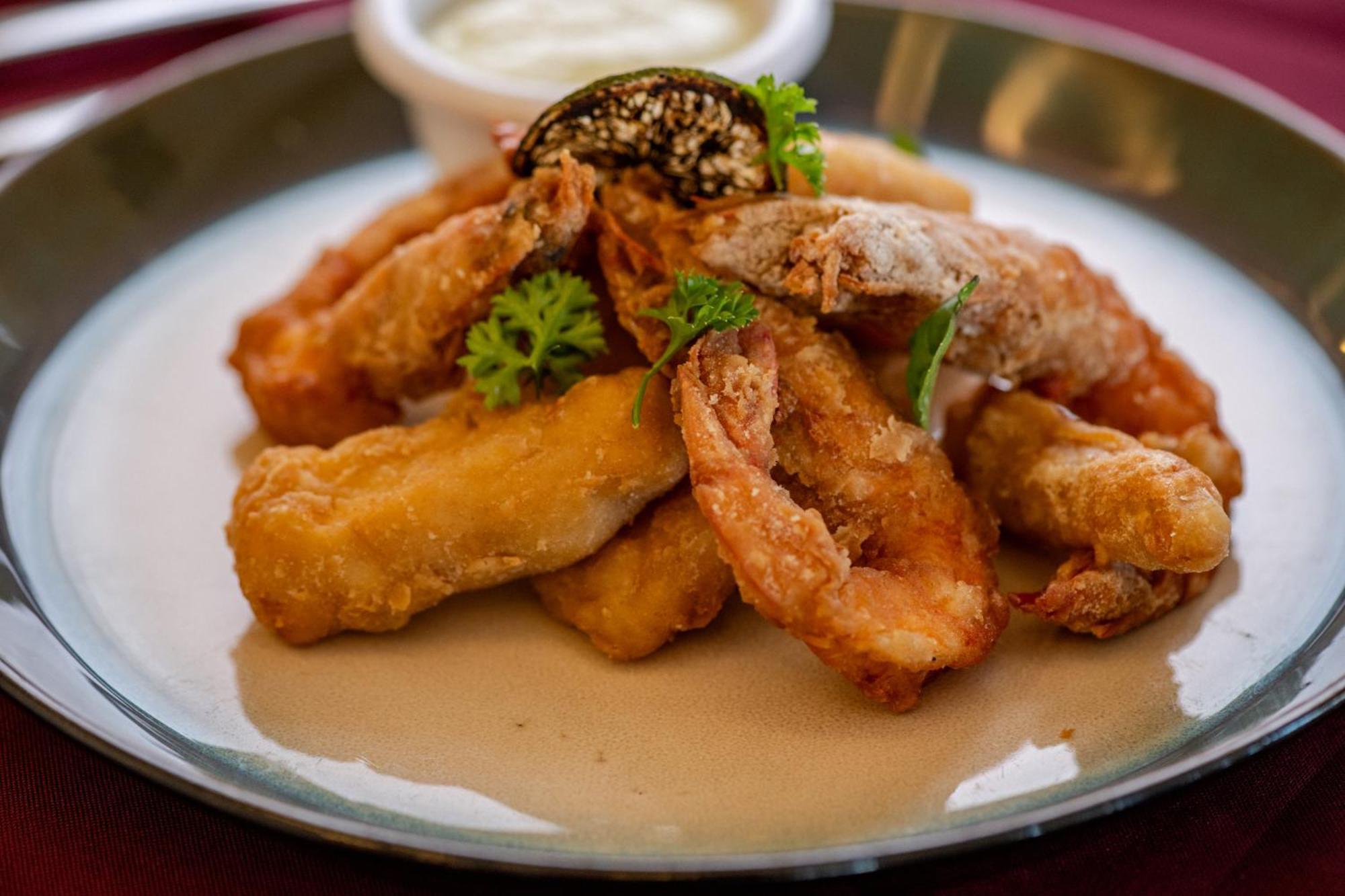 Hacienda Samana Bay Hotel Exterior photo A plate of tempura